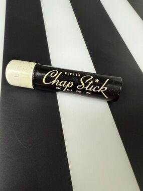 Fleet's Chap Stick Lip Balm - Black & Cream
